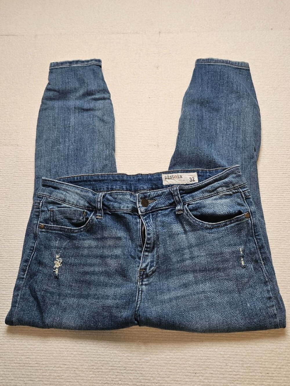 Pistola "Lennon High Rise Crop Boot Jean" - size 32
